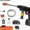 Cordless high pressure car wacher
