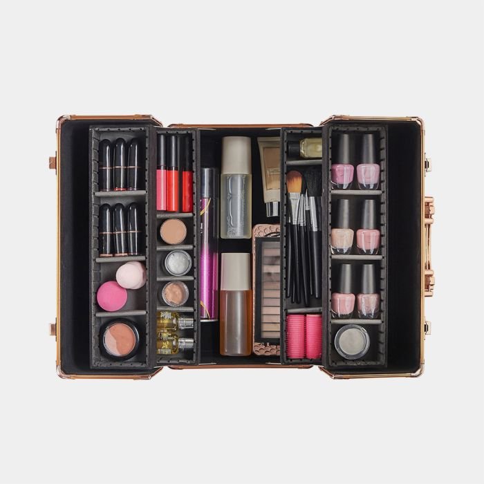 Large Jungle Print Makeup Case - Image 11