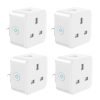 4 Pack Smart Plug with Energy Monitoring works with Alexa and Google Home