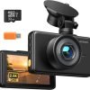 1440P QHD 2.5K Car security WiFi Dash Cam with Free 32GB