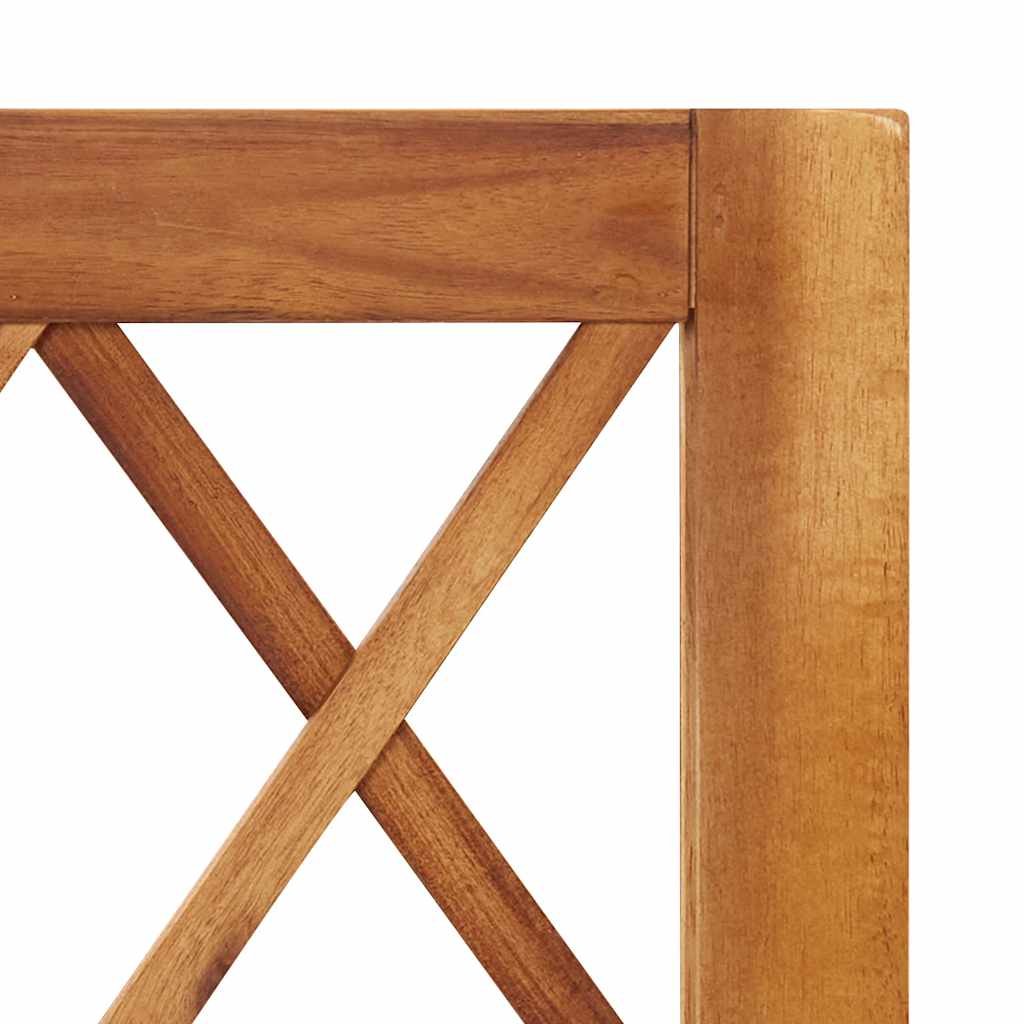 Garden Raised Bed with Trellis Solid Acacia Wood - Image 8