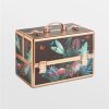 Large Jungle Print Makeup Case
