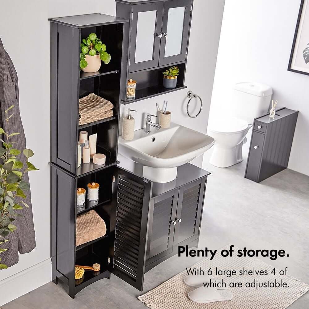 Shrewsbury Tallboy Bathroom Cabinet - Image 3