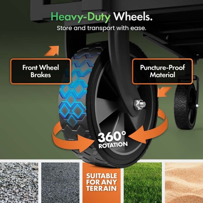 Folding Festival Trolley - Image 5