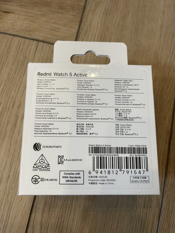 Geniune Xiaomi Redmi Watch 5 Active Smartwatch - Image 8