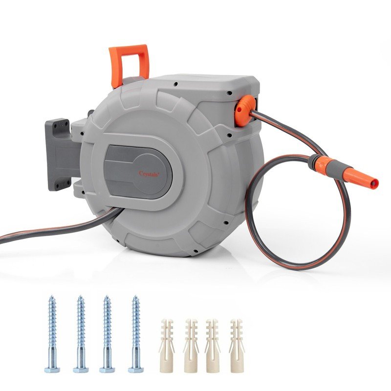 Retractable Wall Mounted Garden Hose Reel 30m - Image 2