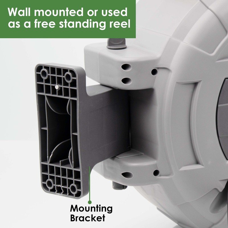 Retractable Wall Mounted Garden Hose Reel 30m - Image 4