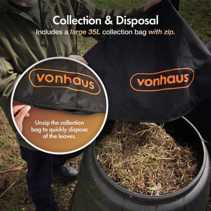 Leaf Blower with Vacuum & Mulcher - Image 2